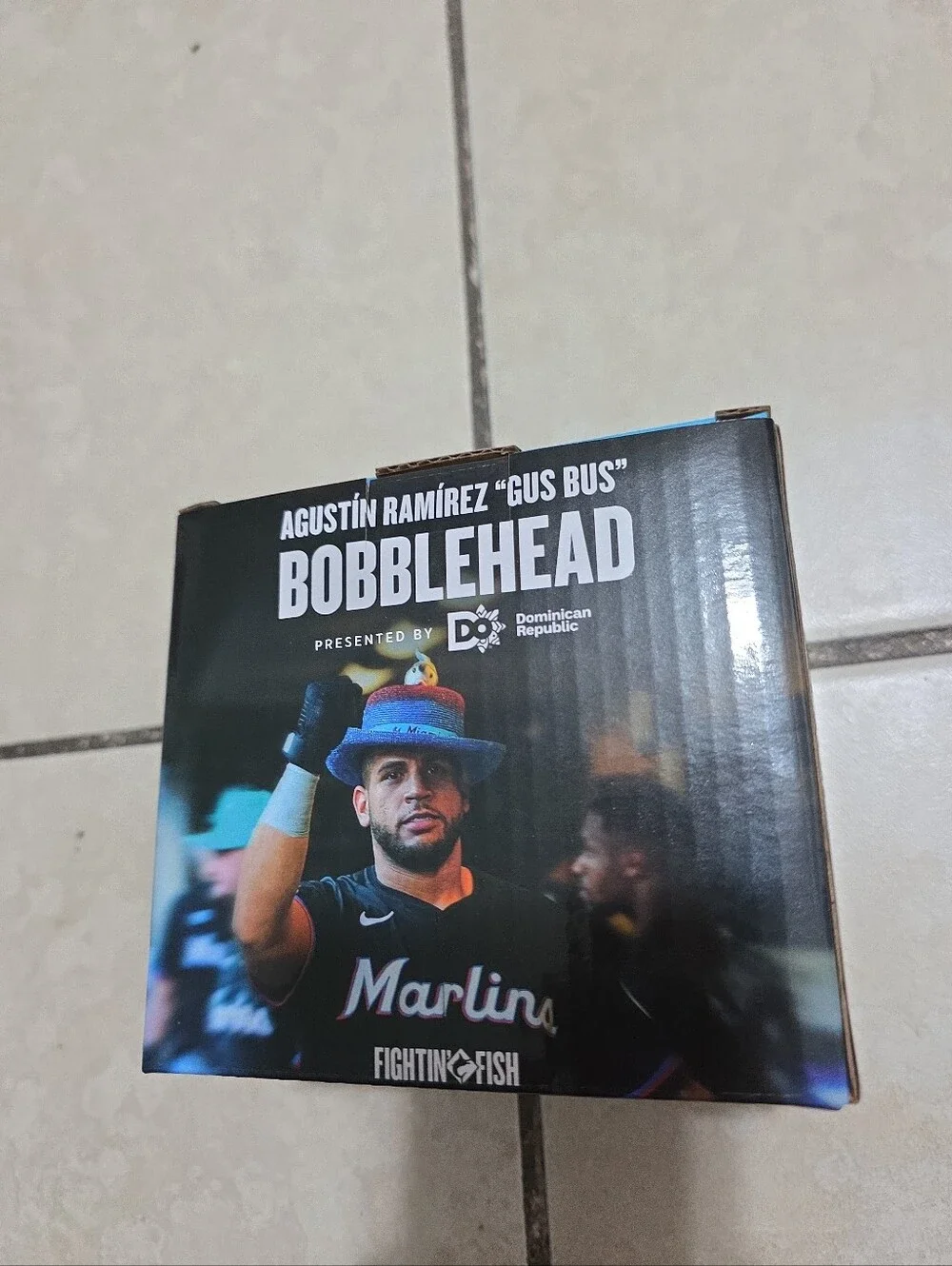 Baseball Bobblehead Box - Agustin Ramirez 'Gus Bus'